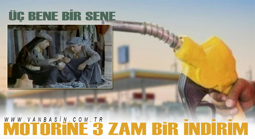 Motorine 3 zam bir indirim…
