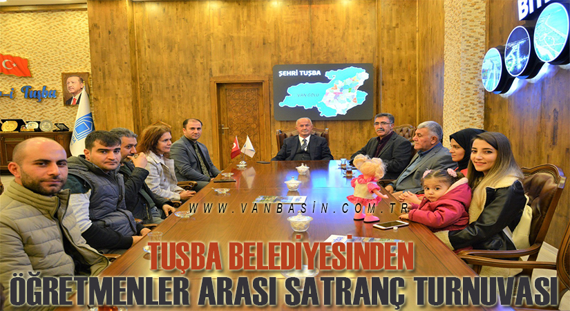 Tuşba’da öğretmenler arası satranç turnuvası