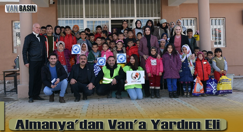 Almanya’dan Van’a Yardım Eli…