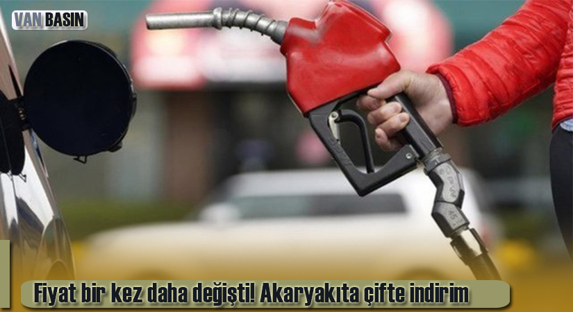 Akaryakıta çifte indirim geldi…