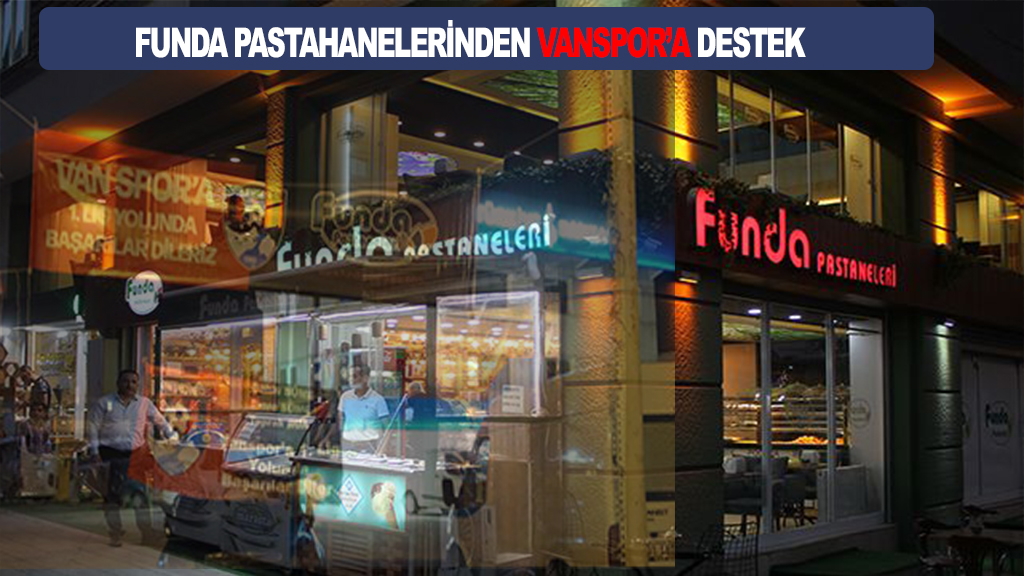 Funda Pastahanelerinden Vanspor’a büyük destek