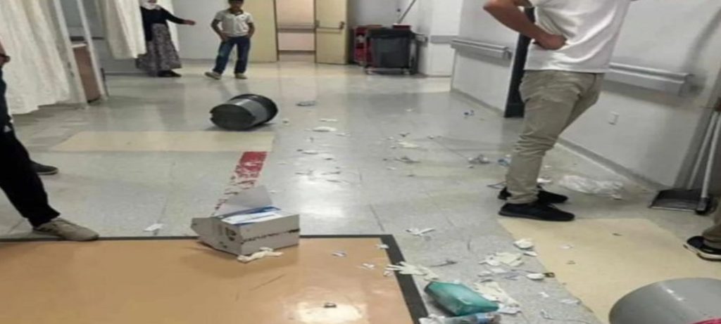 Van’da sağlık çalışanları ve hasta yakınları birbirine girdi