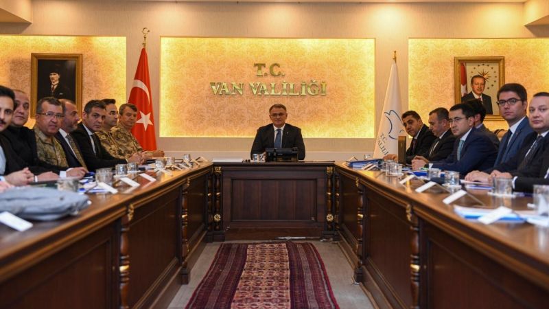 Van’da Asayiş ve Güvenlik Toplantısı gerçekleştirildi!