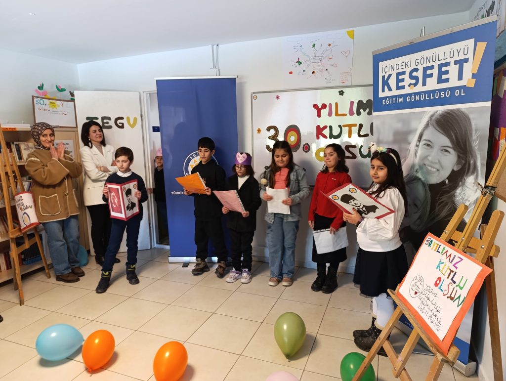 Çocukları Nitelikli Eğitimle Buluşturan TEGV 30 Yaşında